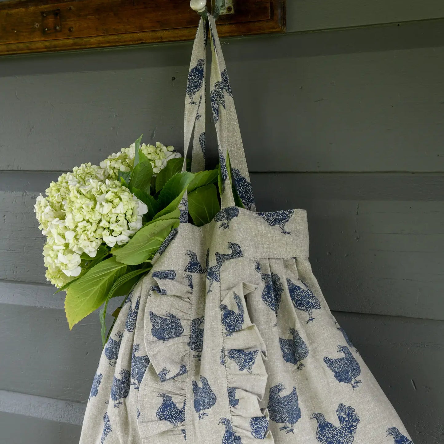 Henrietta Shopping Tote - Blueberry