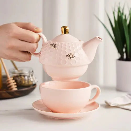 Addison™ Honeycomb Tea for One Set
