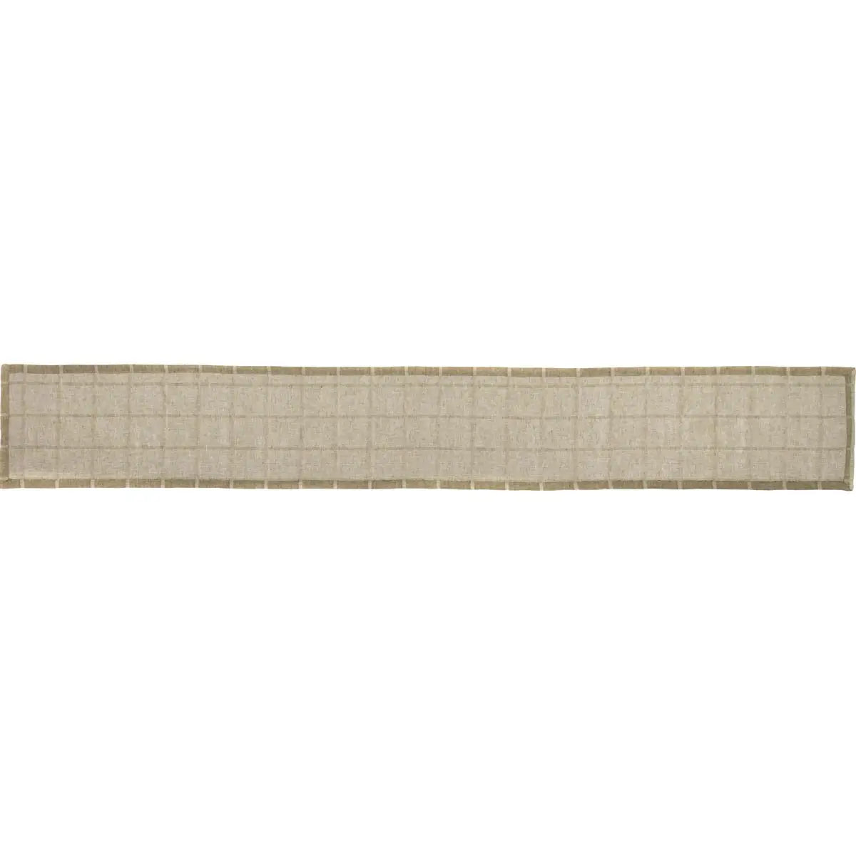 Julie Olive Plaid Table Runner