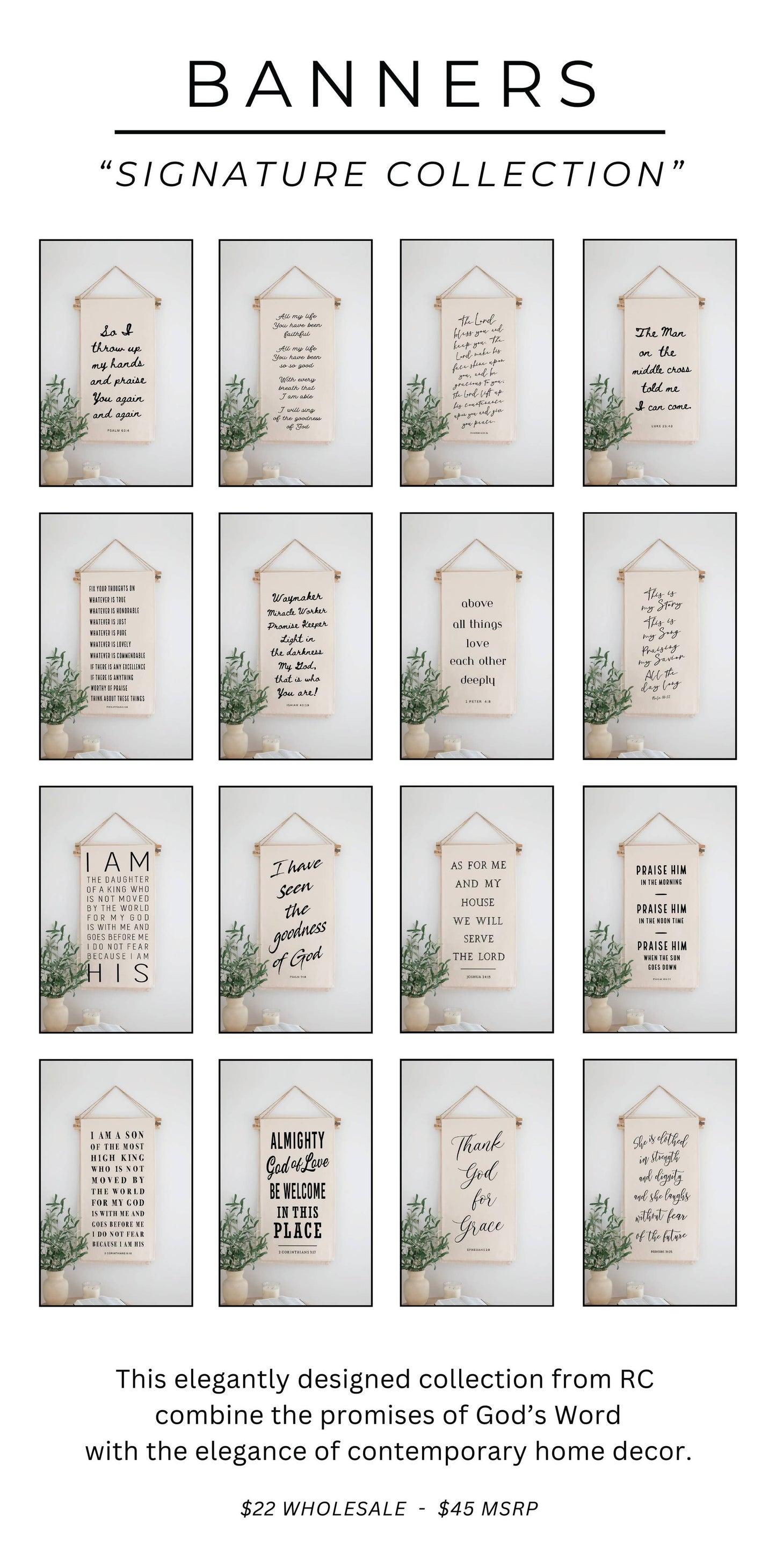 Hanging Scroll Banner | Almighty God of Love