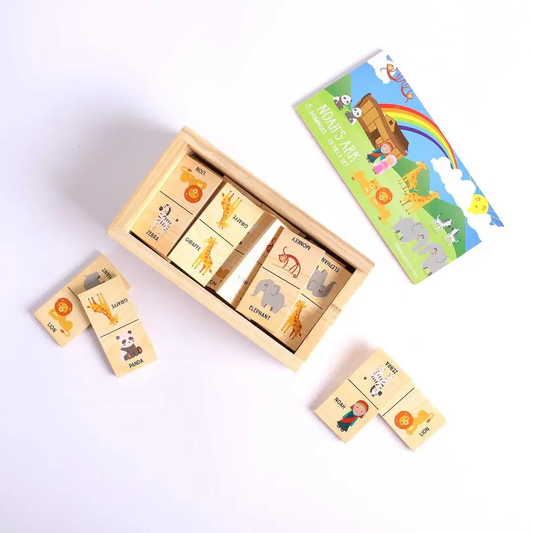 Wooden Game Dominos | Noah's Ark