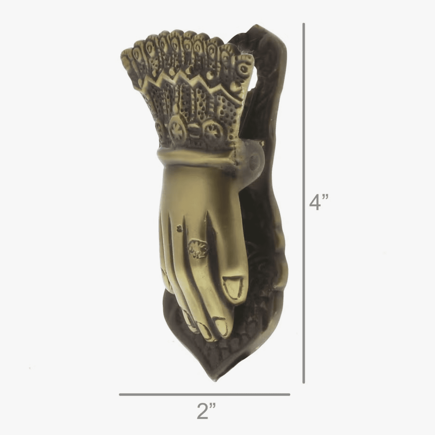 Brass Hand Clip - Med