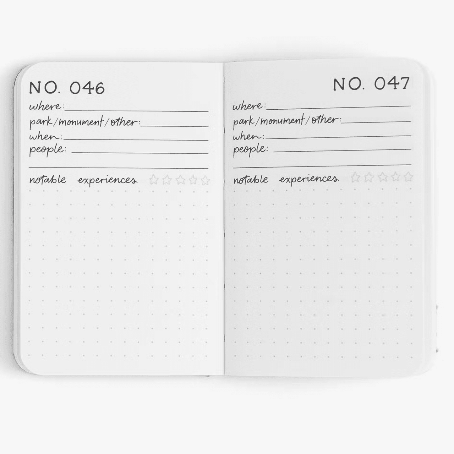 One Hundred National Parks Journal