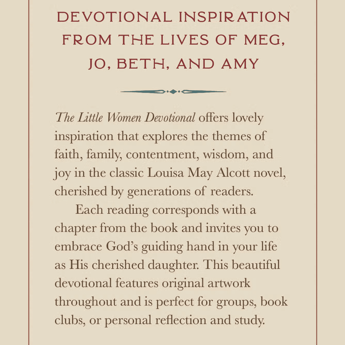 The Little Women Devotional