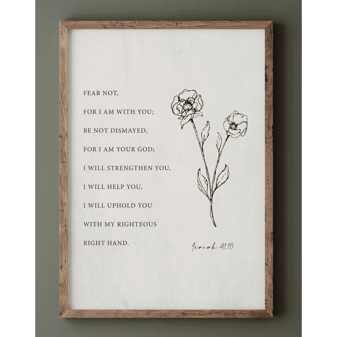 Fear Not - Wall Art Print