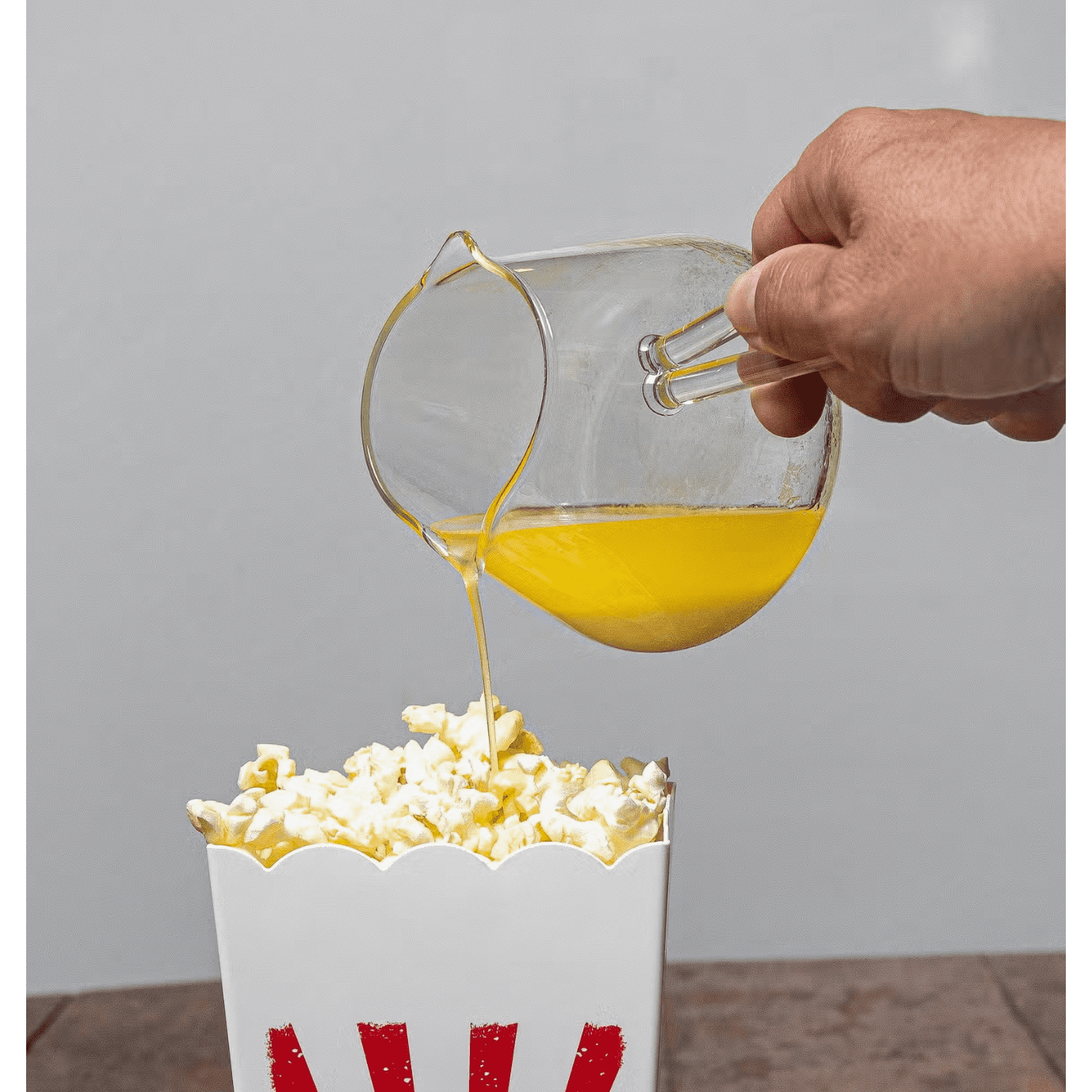 Glass Butter/Honey/Syurp Server