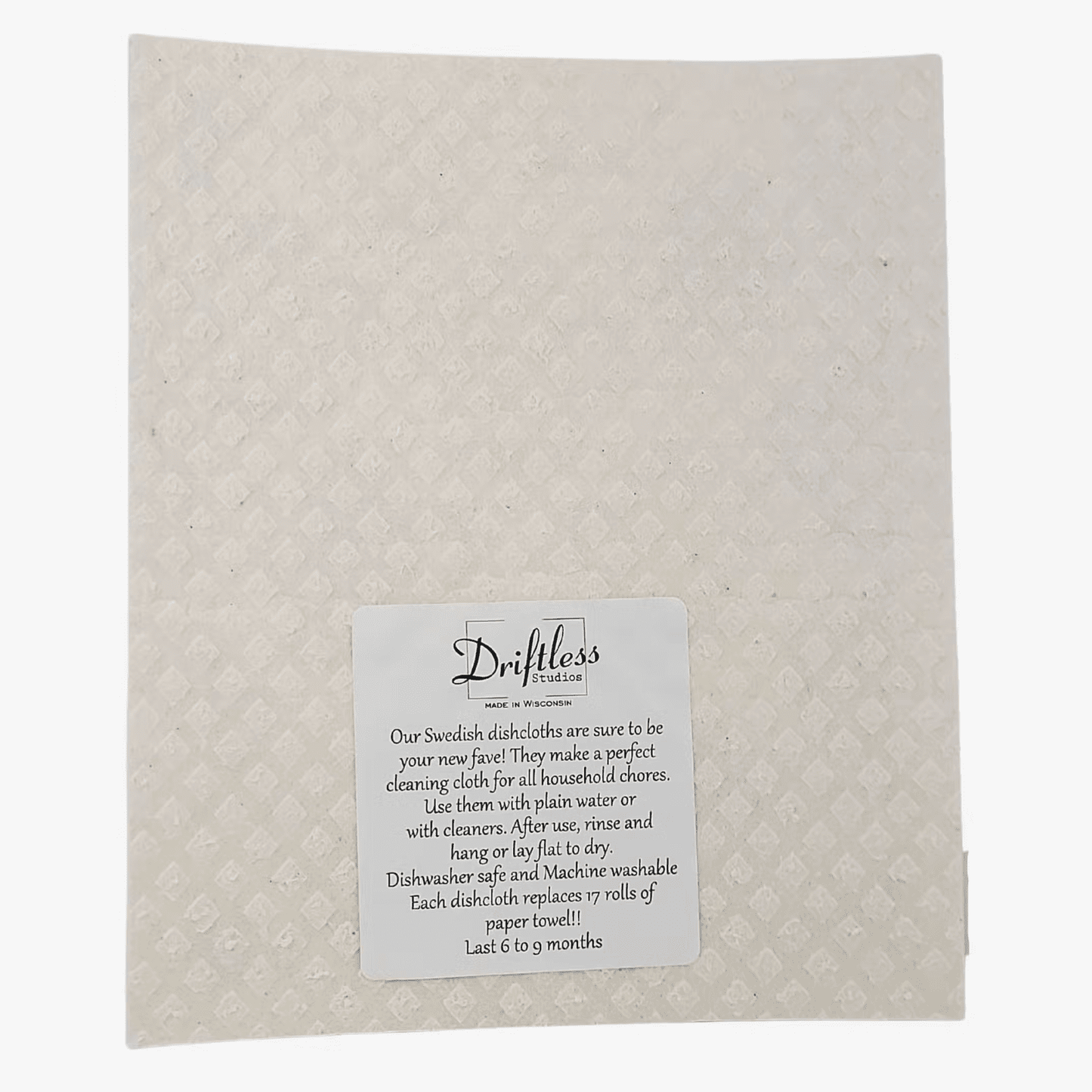 Sweater Weather Collage - Swedish Dishcloth