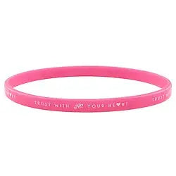 Silicone Bracelet Fearless 4pk