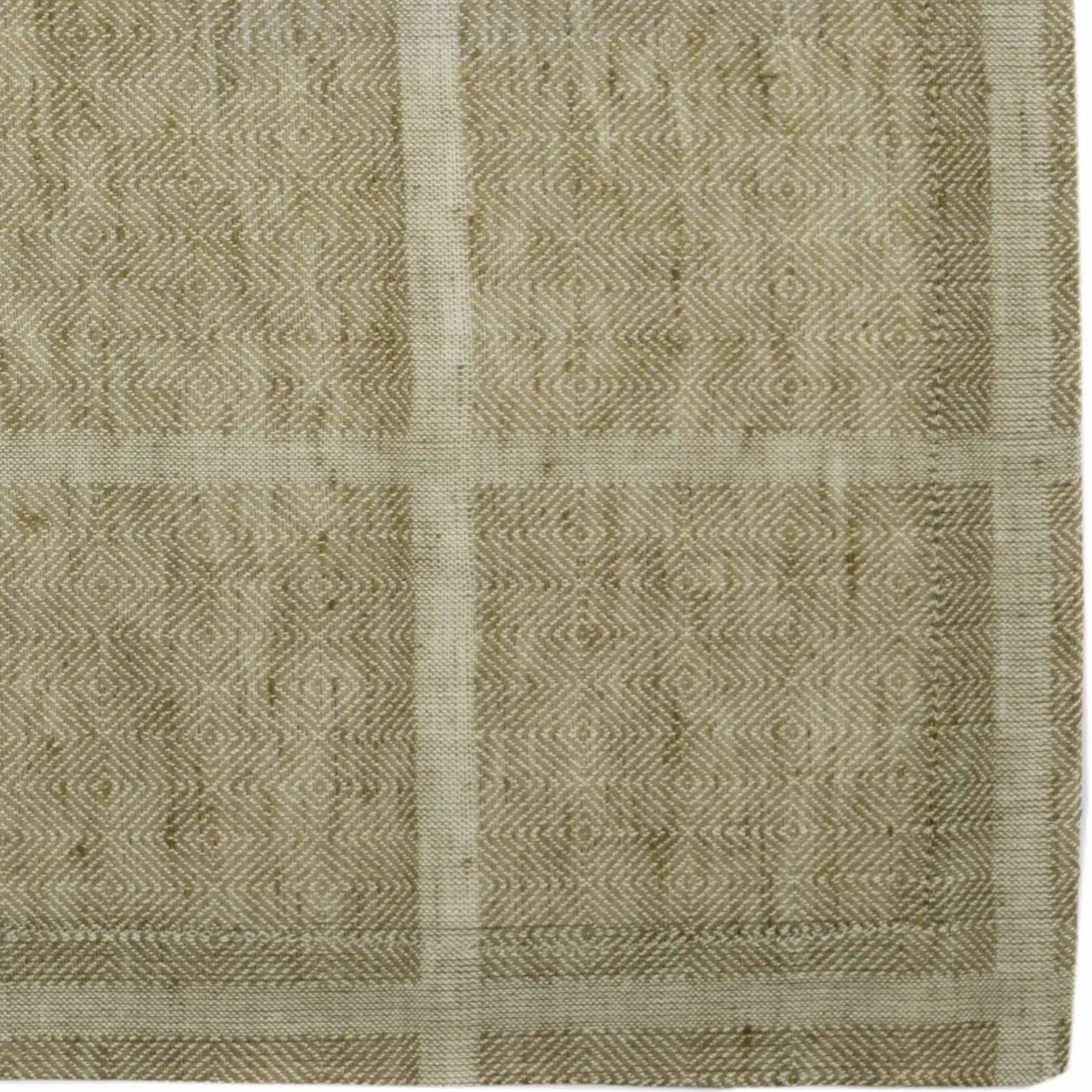 Julie Olive Plaid Table Runner