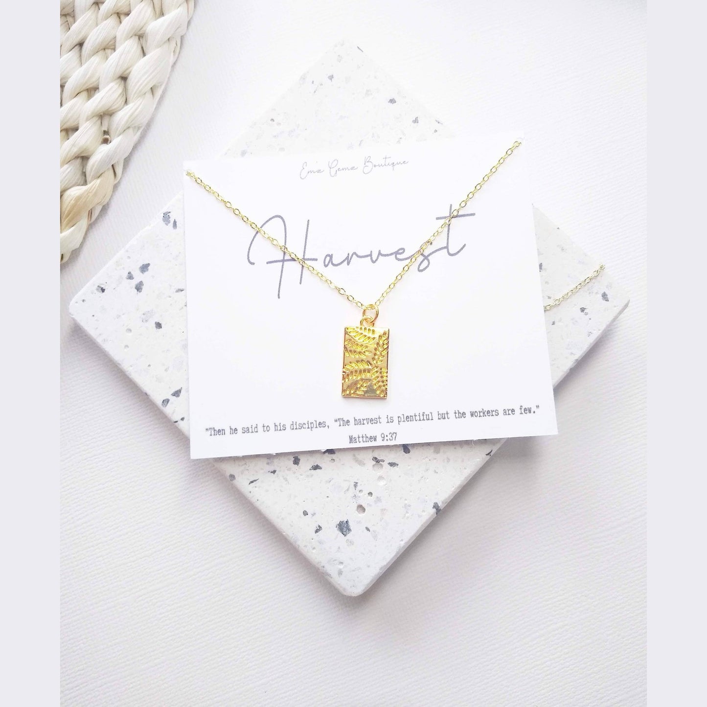 The Harvest Necklace - Gold Necklace