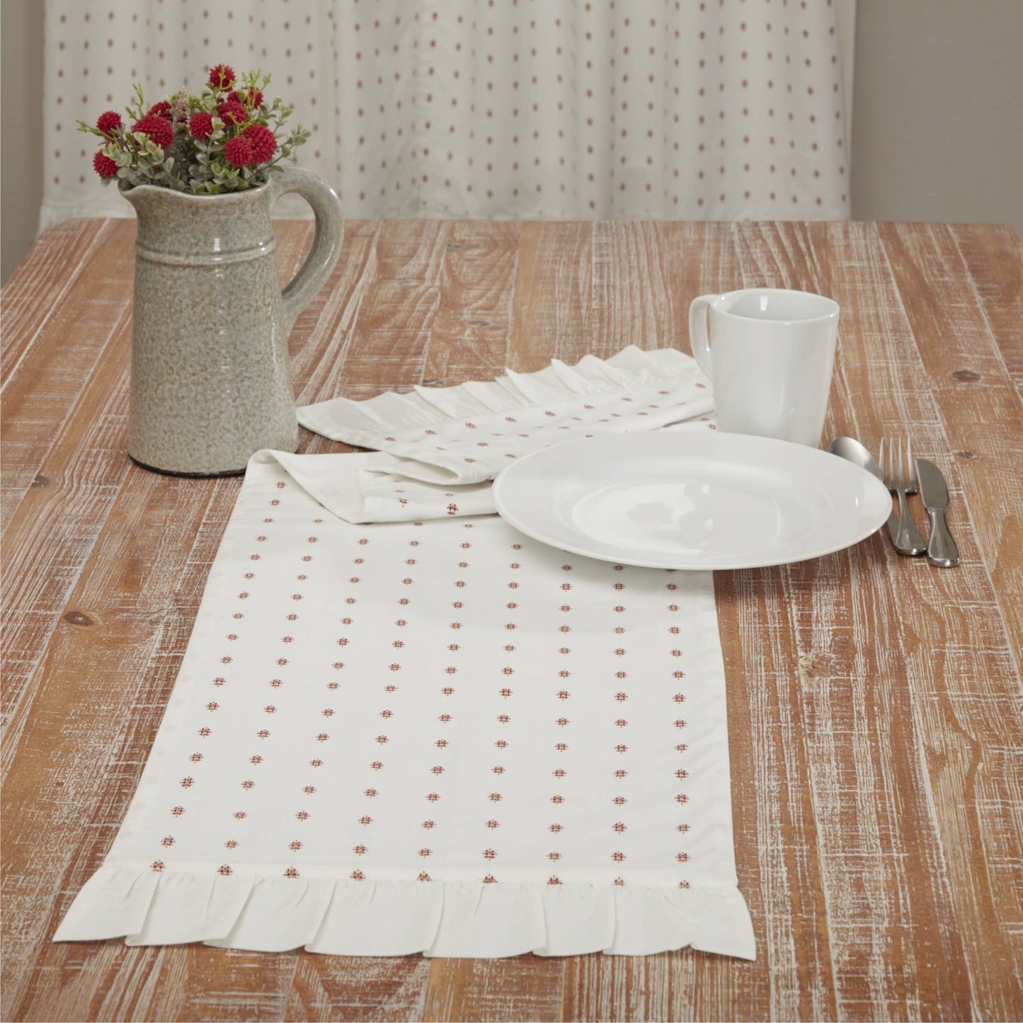 Abigail Ruffled Runner