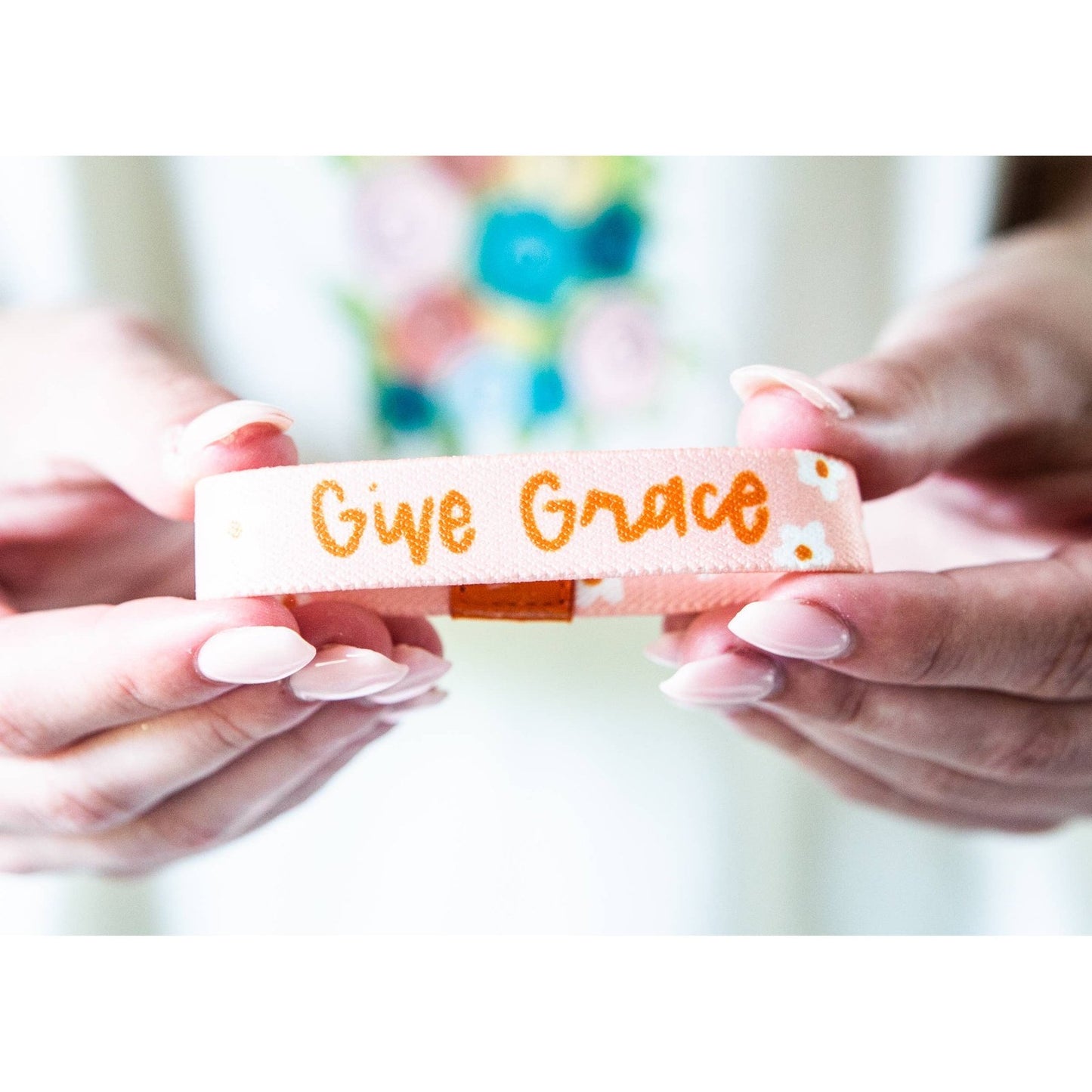 Give Grace - Daisy Stretchy Bracelet