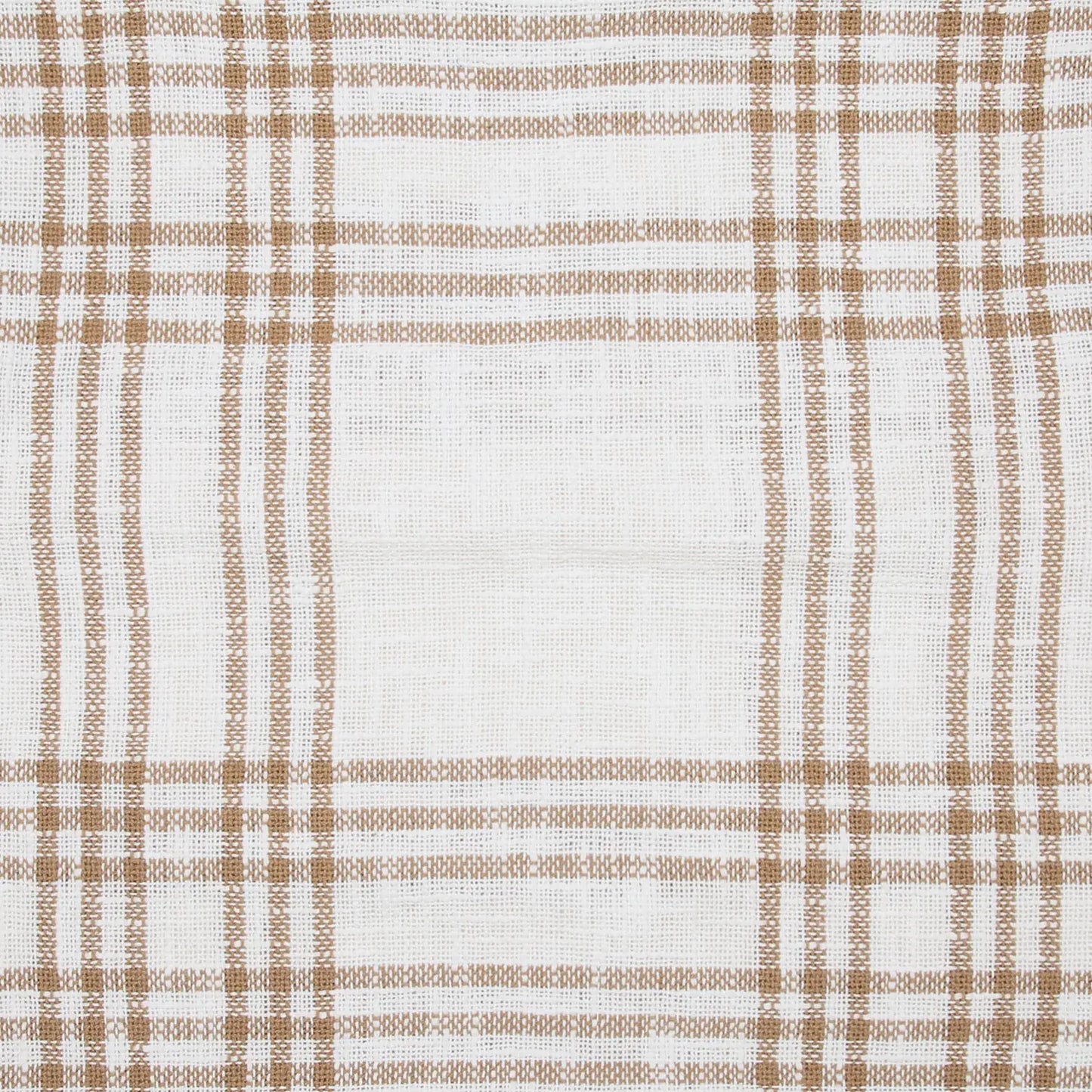 Wheat Plaid - Woven Throw