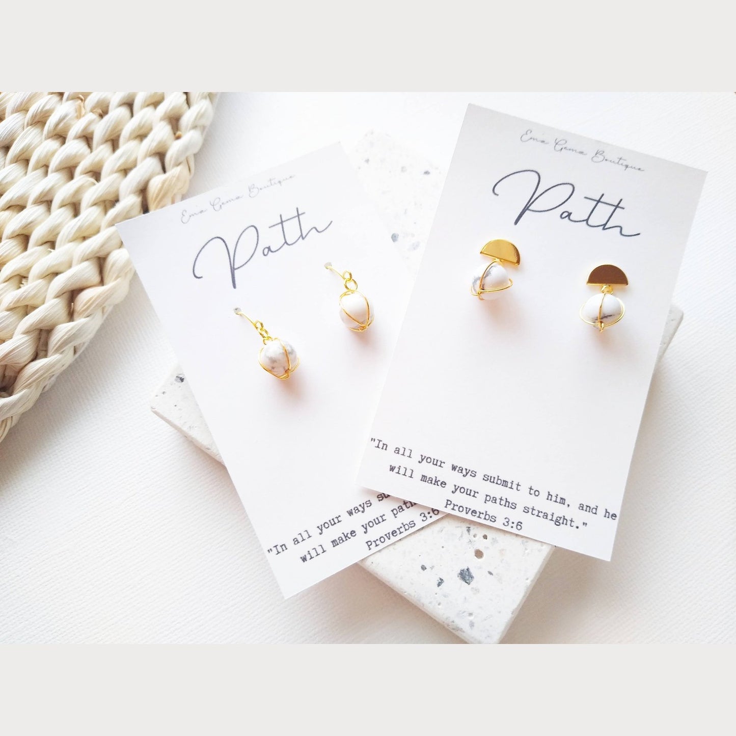 The Path Earrings - Shepards Hook
