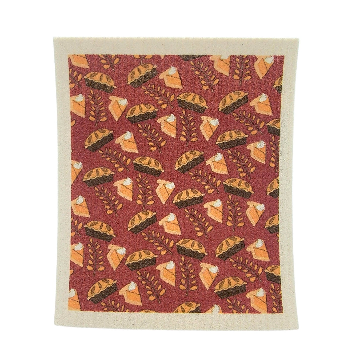 Pumpkin Pie Pattern - Swedish Dishcloth