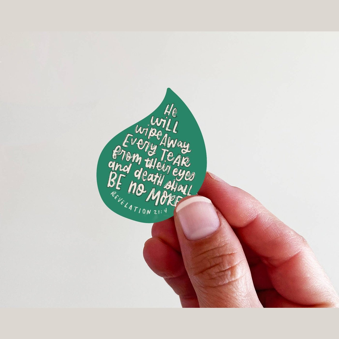 Revelation Tear Vinyl Laptop Bottle Sticker