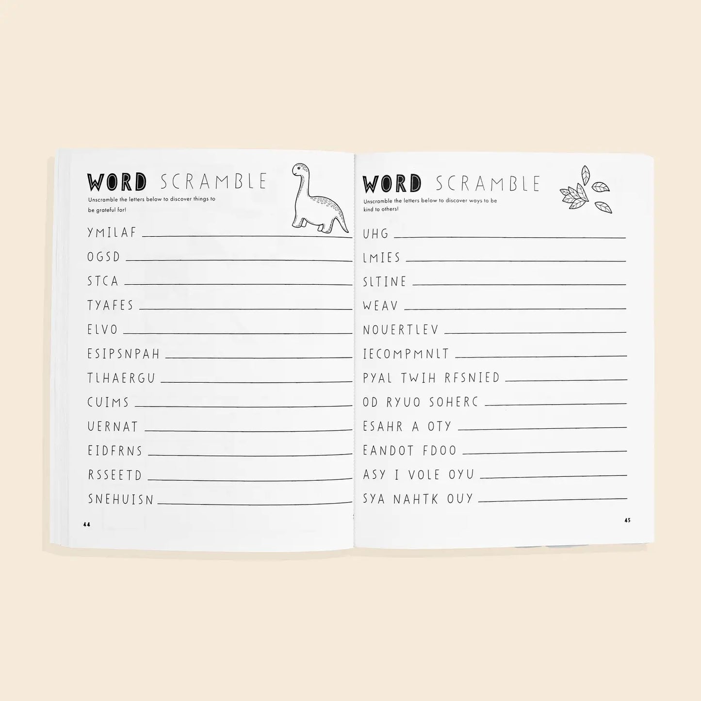 Gratitude For Kids - Activity Book