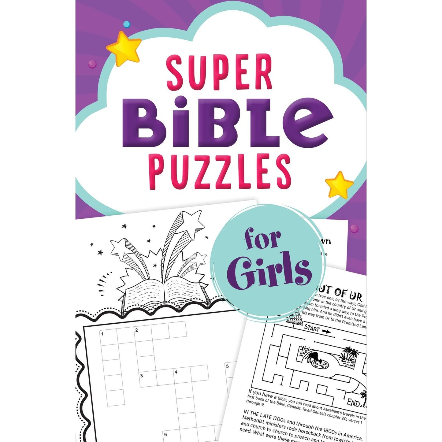 Super Bible Puzzles for Girls