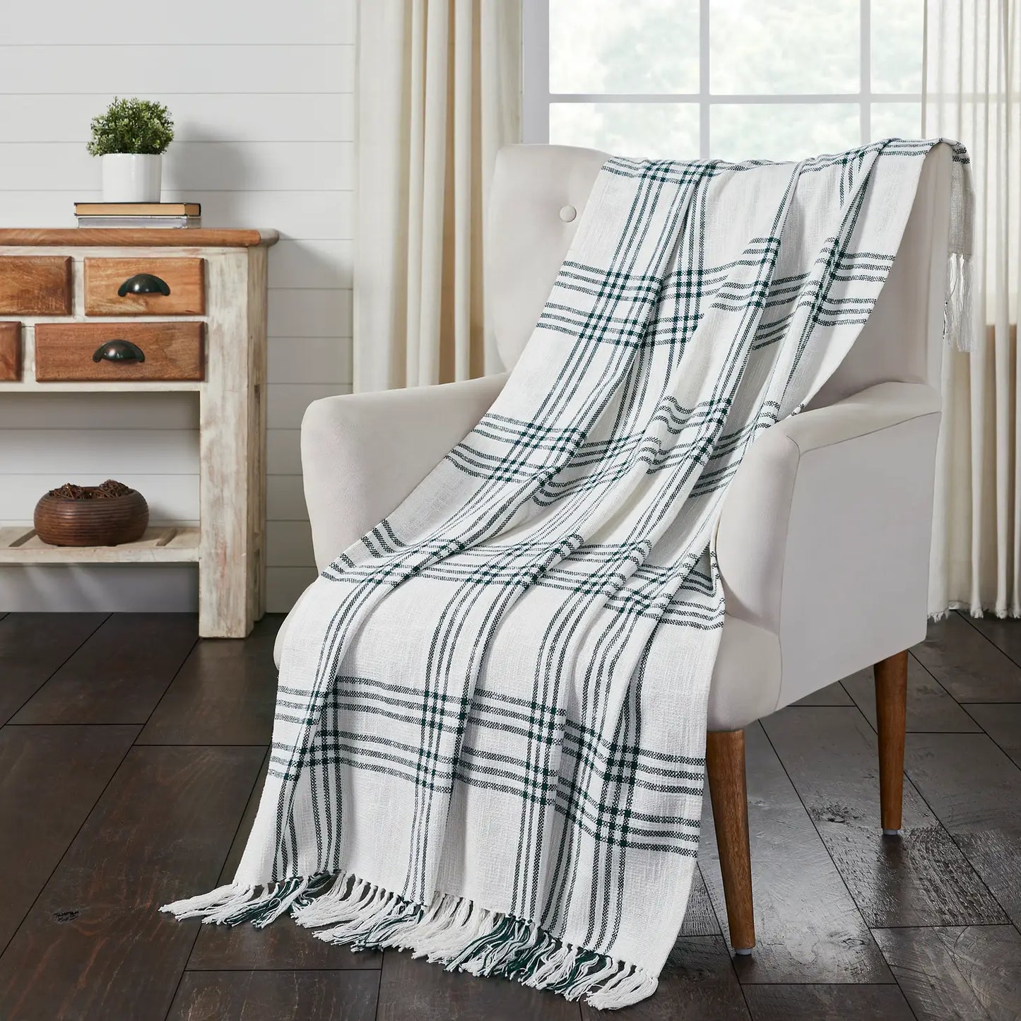 Pine Grove - Plaid Woven Throw