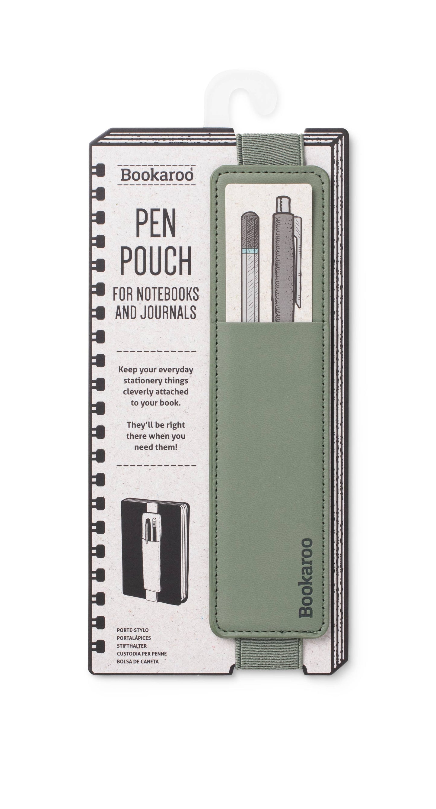 Bookaroo Pen Pouch: Black
