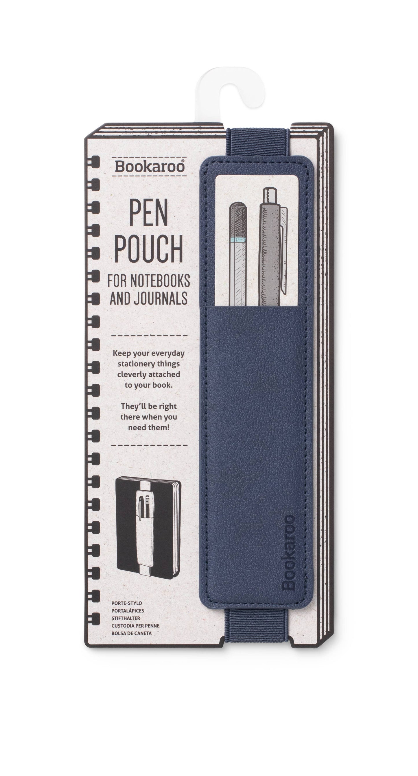 Bookaroo Pen Pouch: Brown