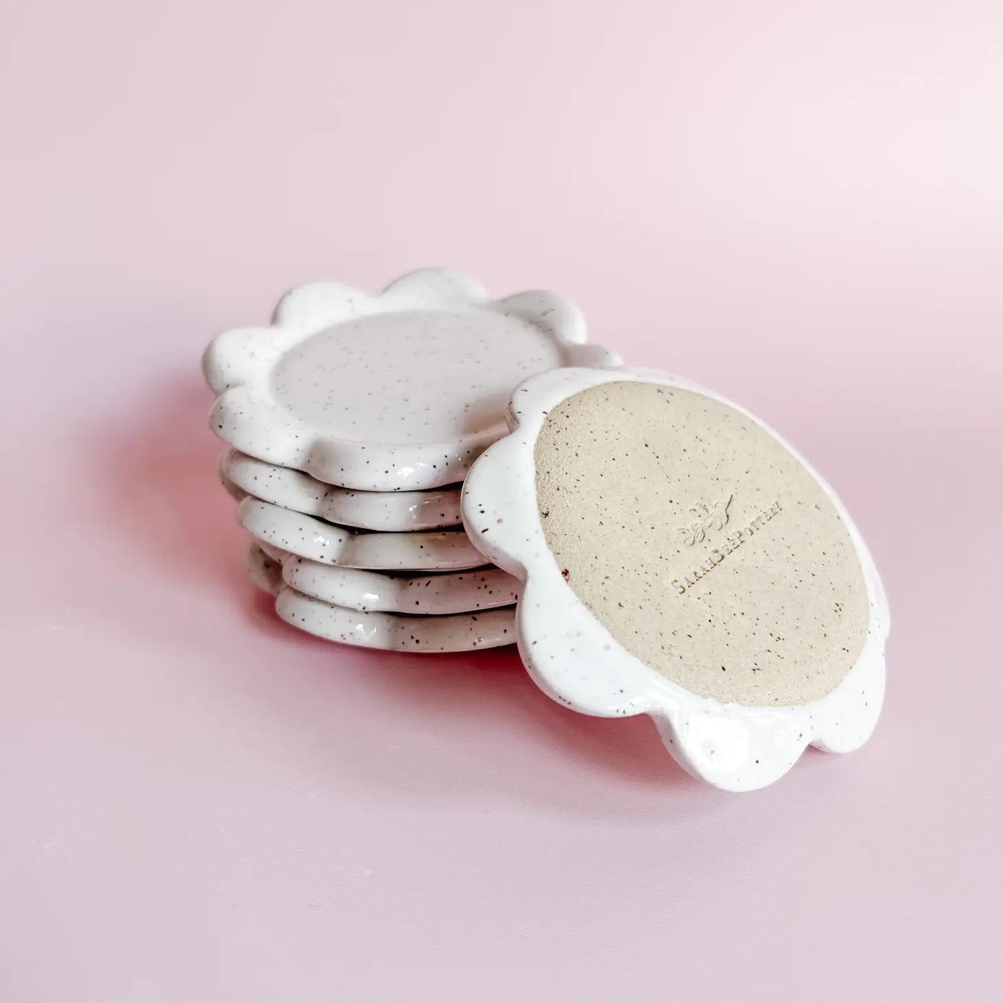 Mini Petal Ceramic Dish or Coaster