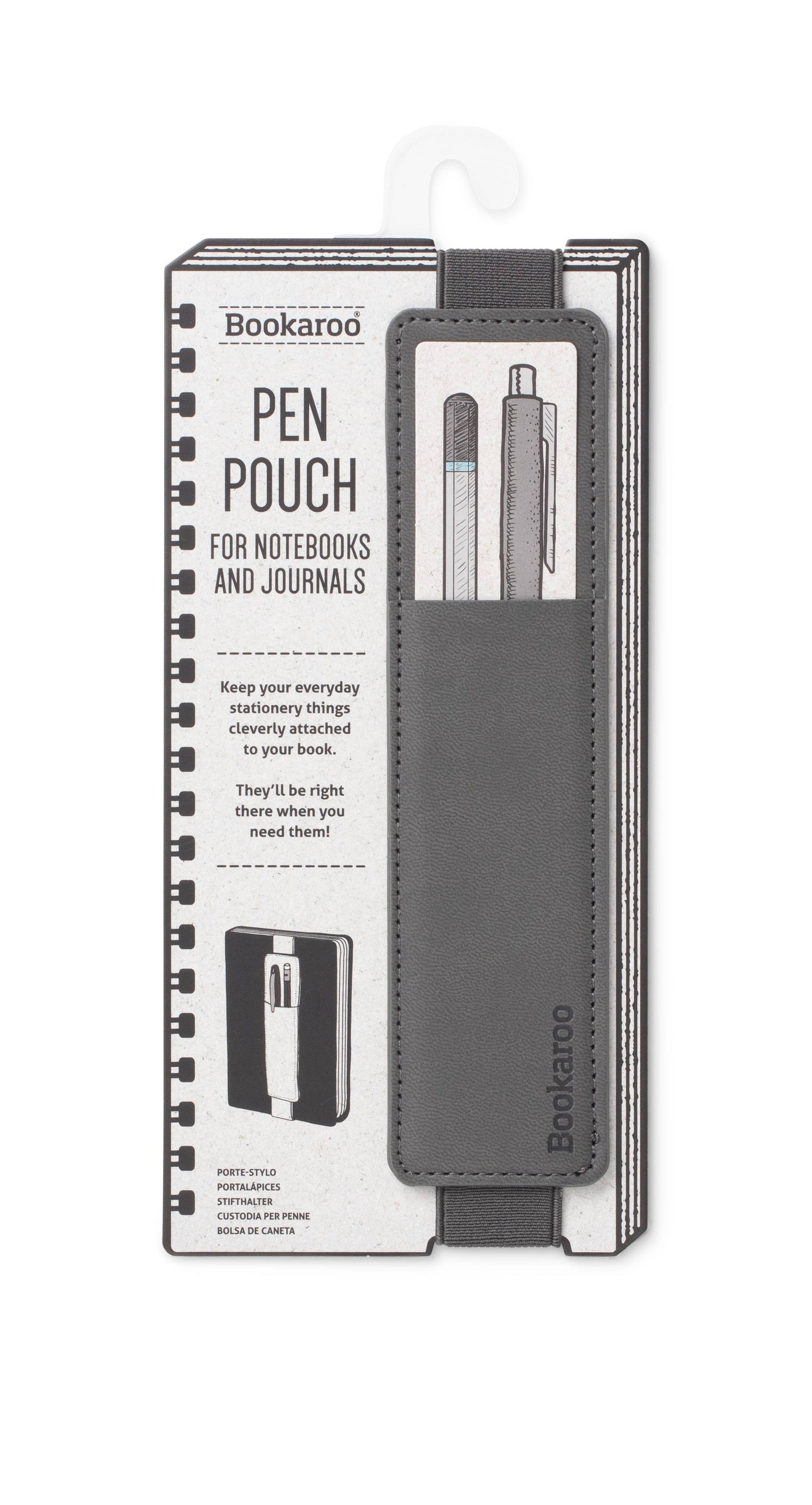 Bookaroo Pen Pouch: Black