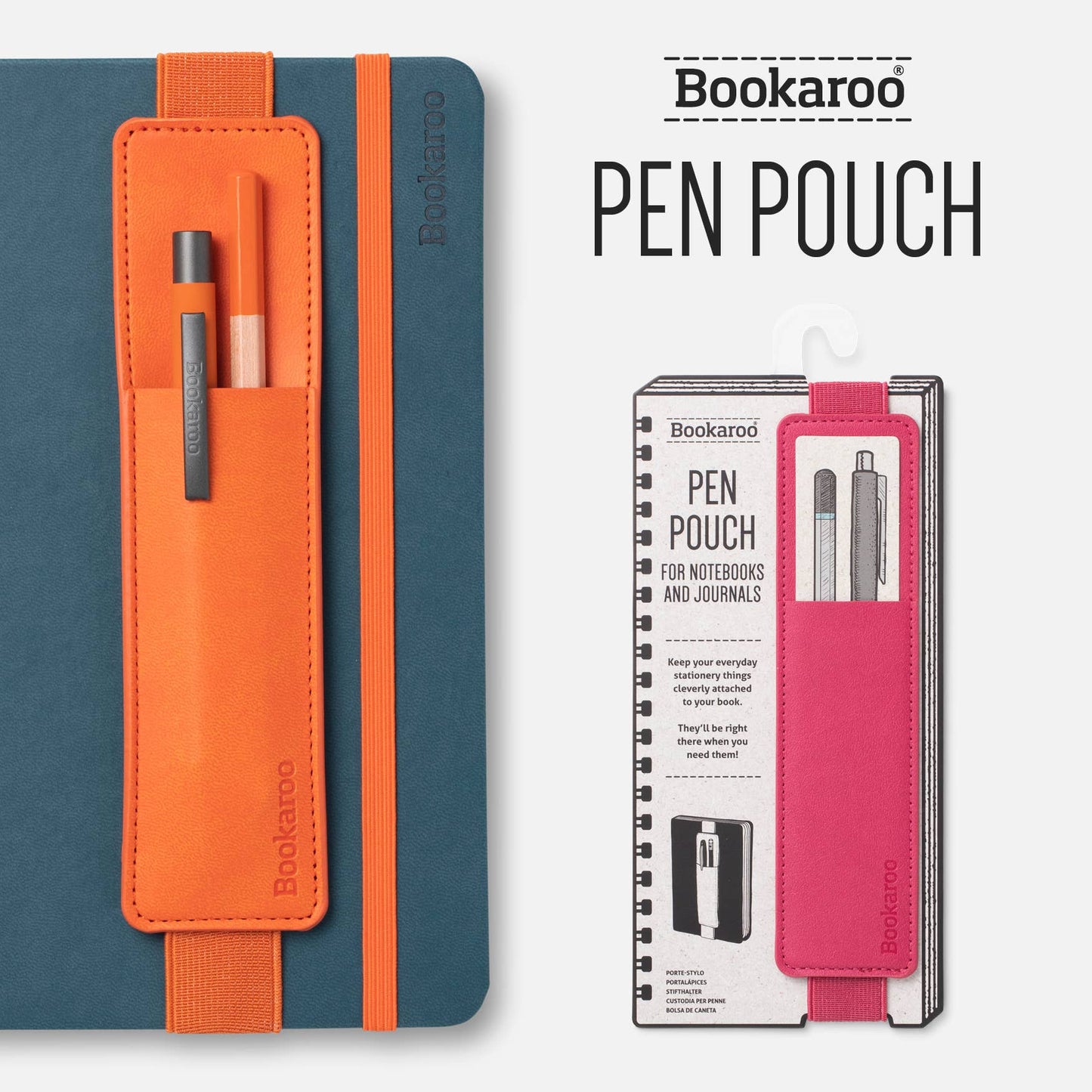 Bookaroo Pen Pouch: Black