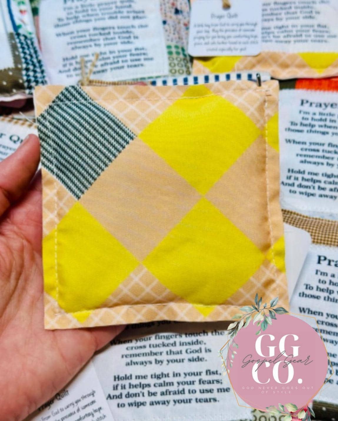 Pocket Prayer Quilt: Square