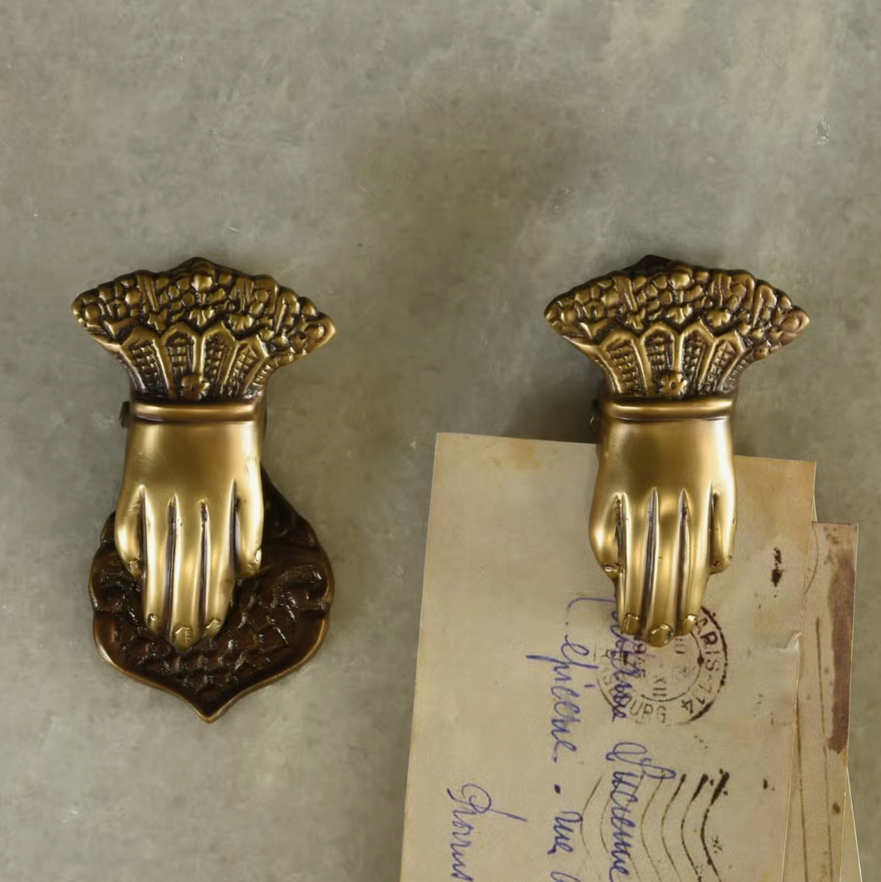 Brass Hand Clip - Small