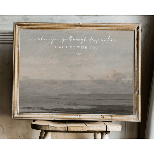 Deep Waters Light - Wall Art Print