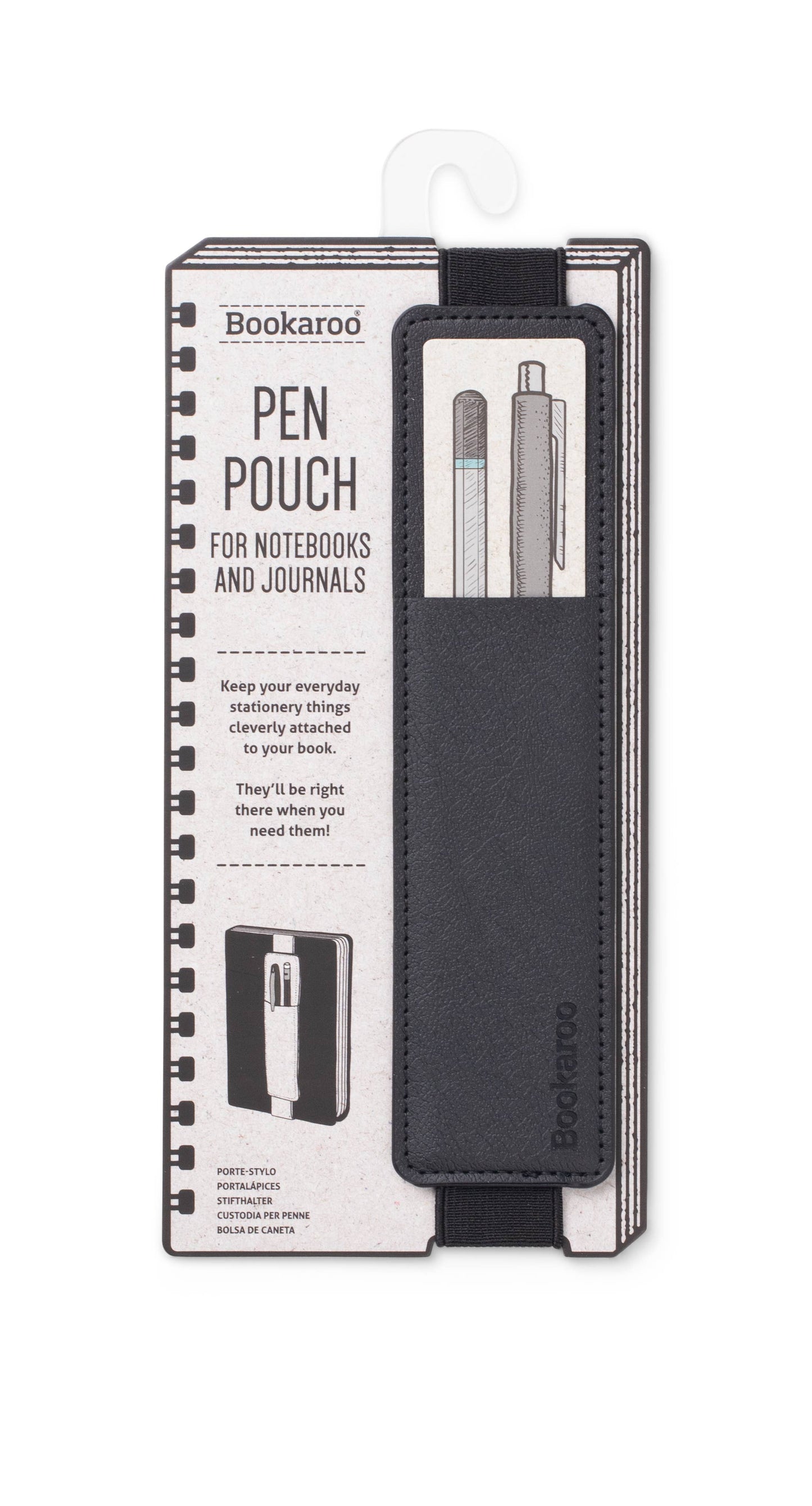 Bookaroo Pen Pouch: Brown
