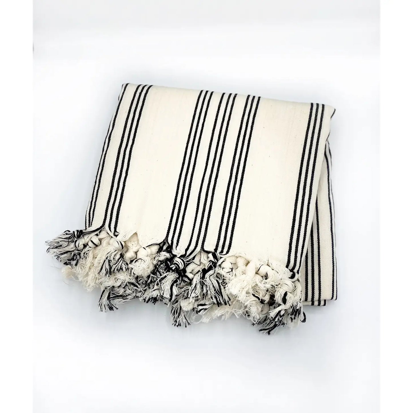 Striped Turkish Blanket Throw