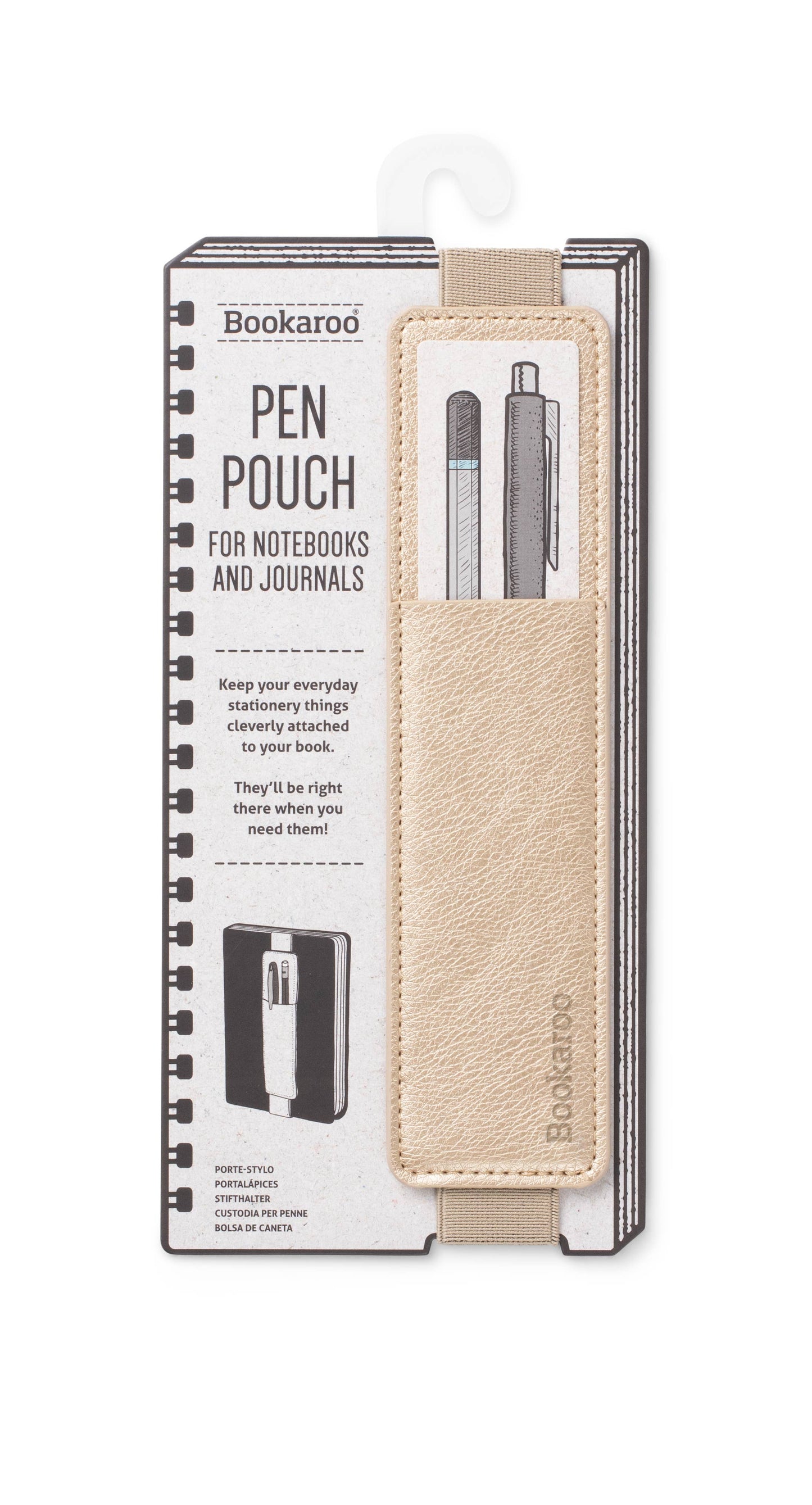 Bookaroo Pen Pouch: Brown