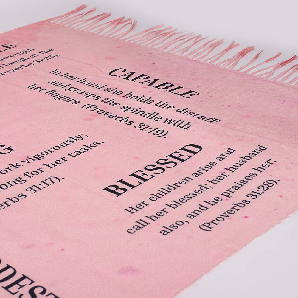 Prayer Shawl | Virtuous Woman