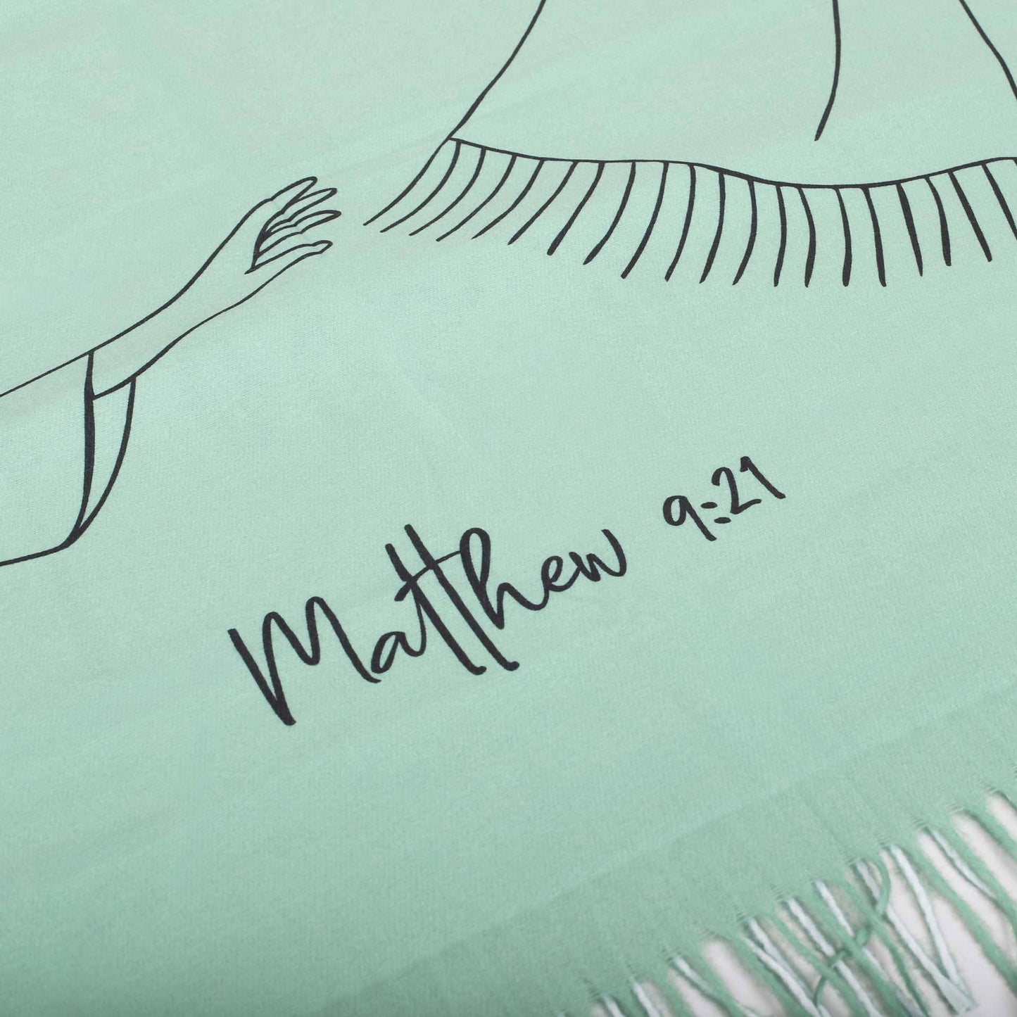 Shawl Fashion Prayer Touch The Robe