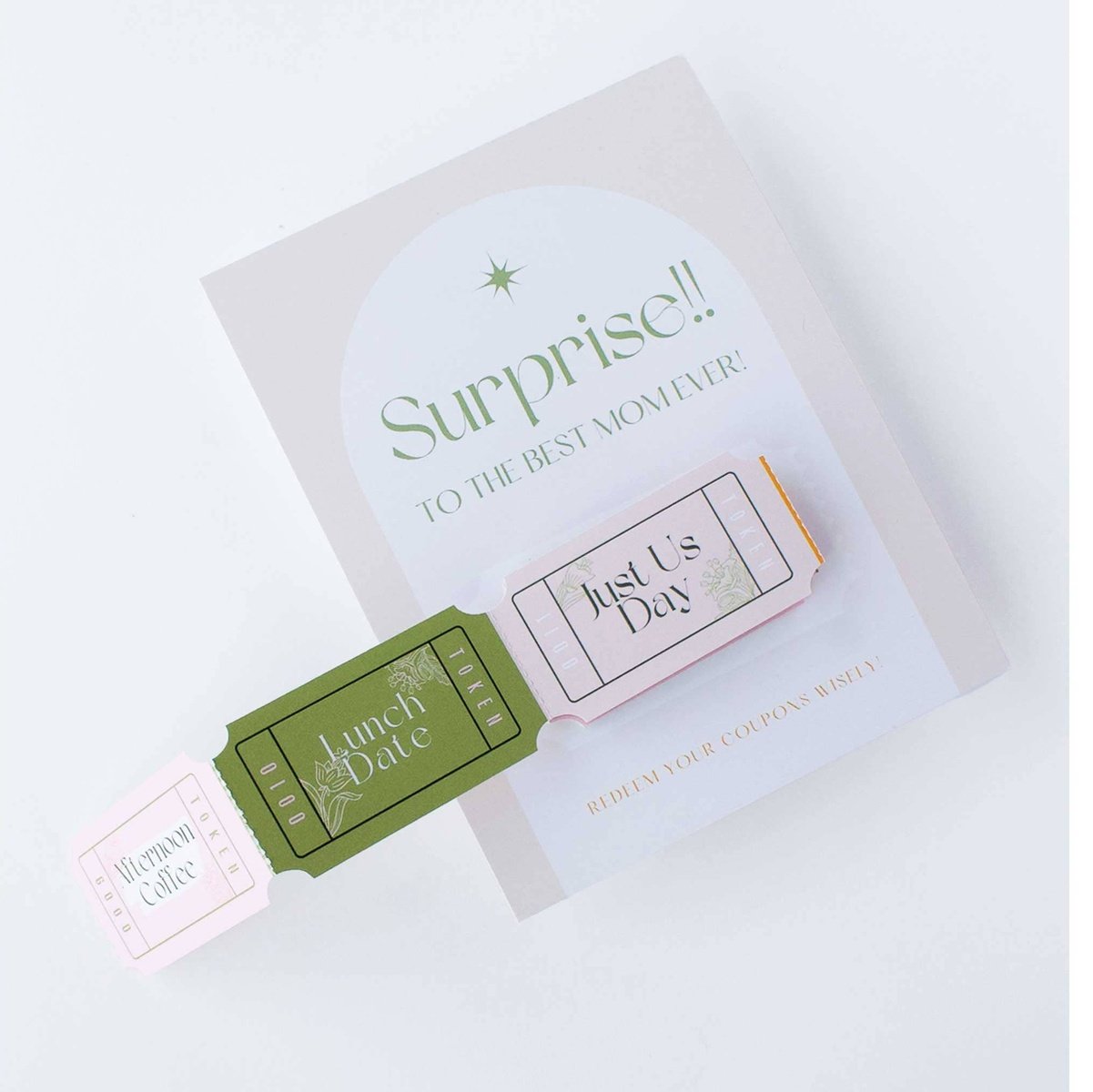 Surprise Coupons For Mom!