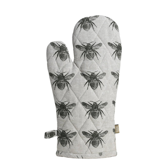 Olive Green - Honey Bee Oven Glove - 1