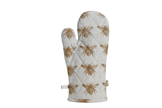 Mustard Honey Bee Oven Glove
