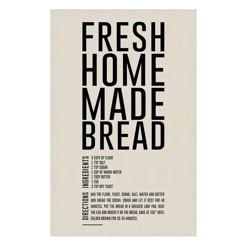 Tea Towel - Fresh Bread