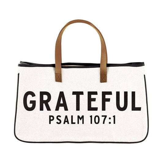 Canvas Tote - Grateful