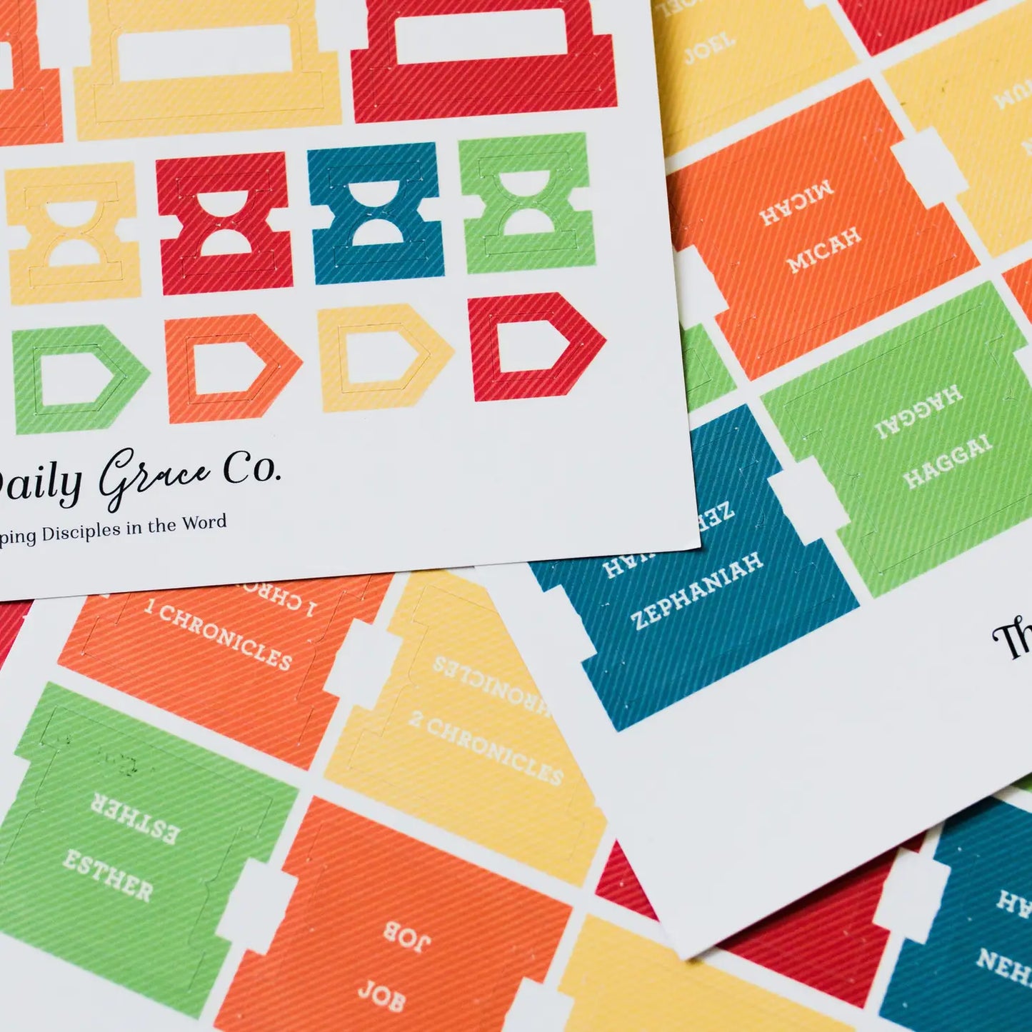 Kids Bible Tabs - Striped