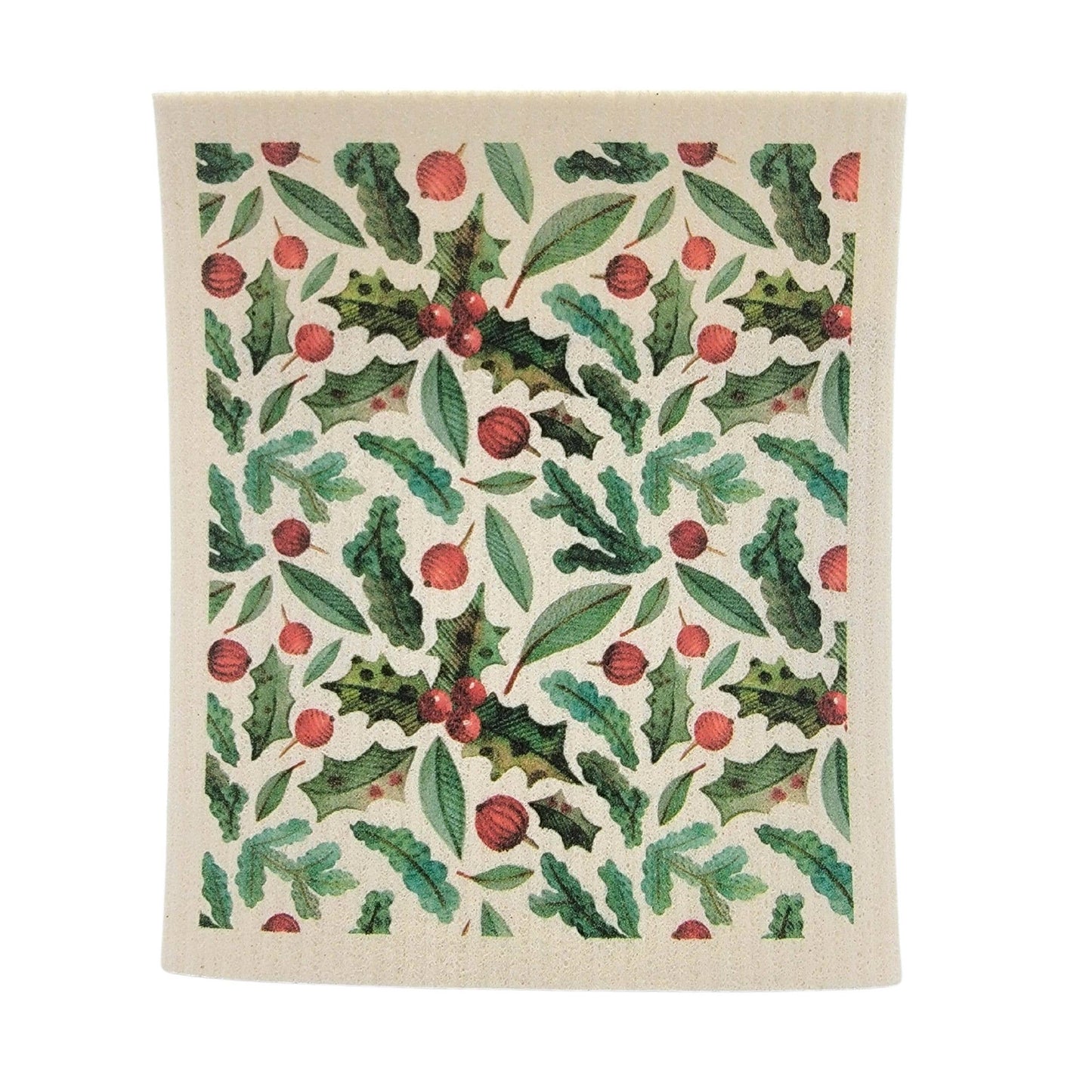 Wreath & Garland Pattern - Swedish Dishcloth