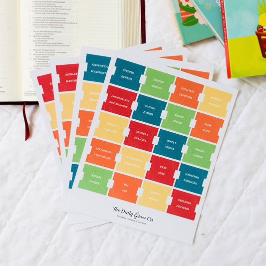 Kids Bible Tabs - Striped
