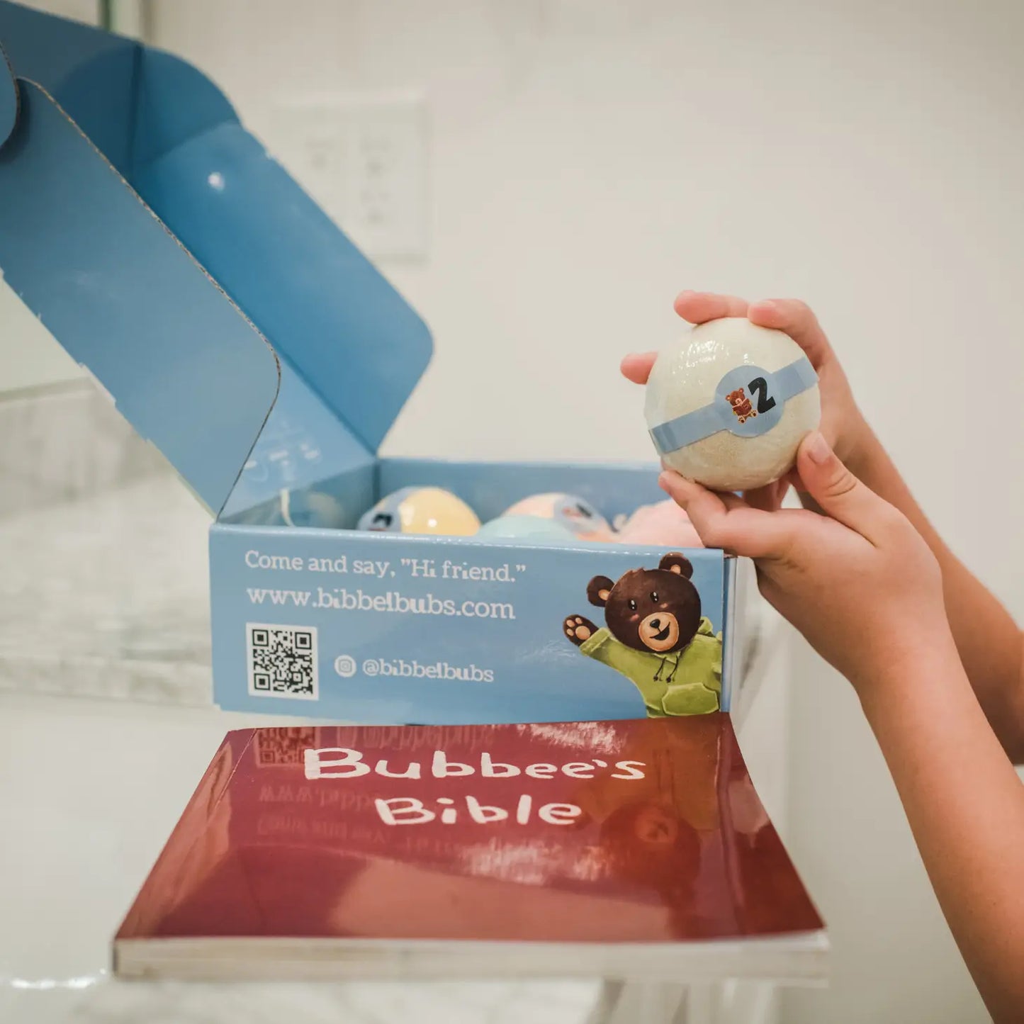 Bubbee's Bible - Bath Bombs with a Biblical story!