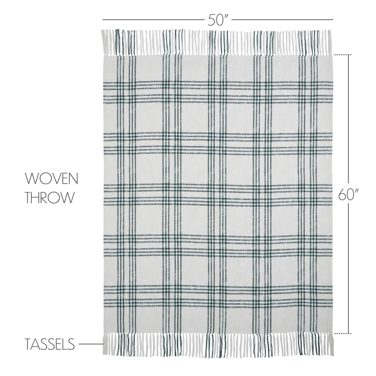 Pine Grove - Plaid Woven Throw