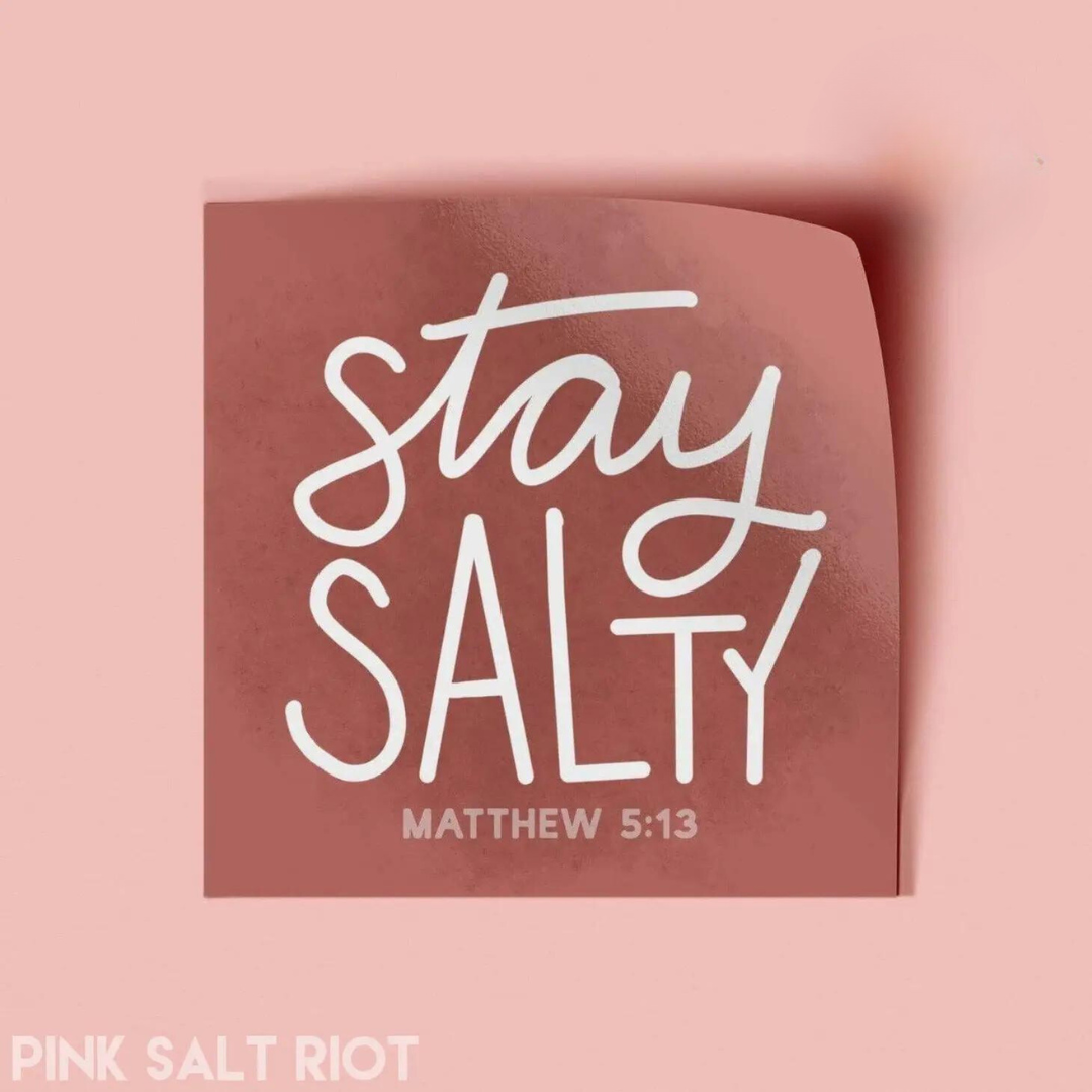 Stay Salty Vinyl Sticker