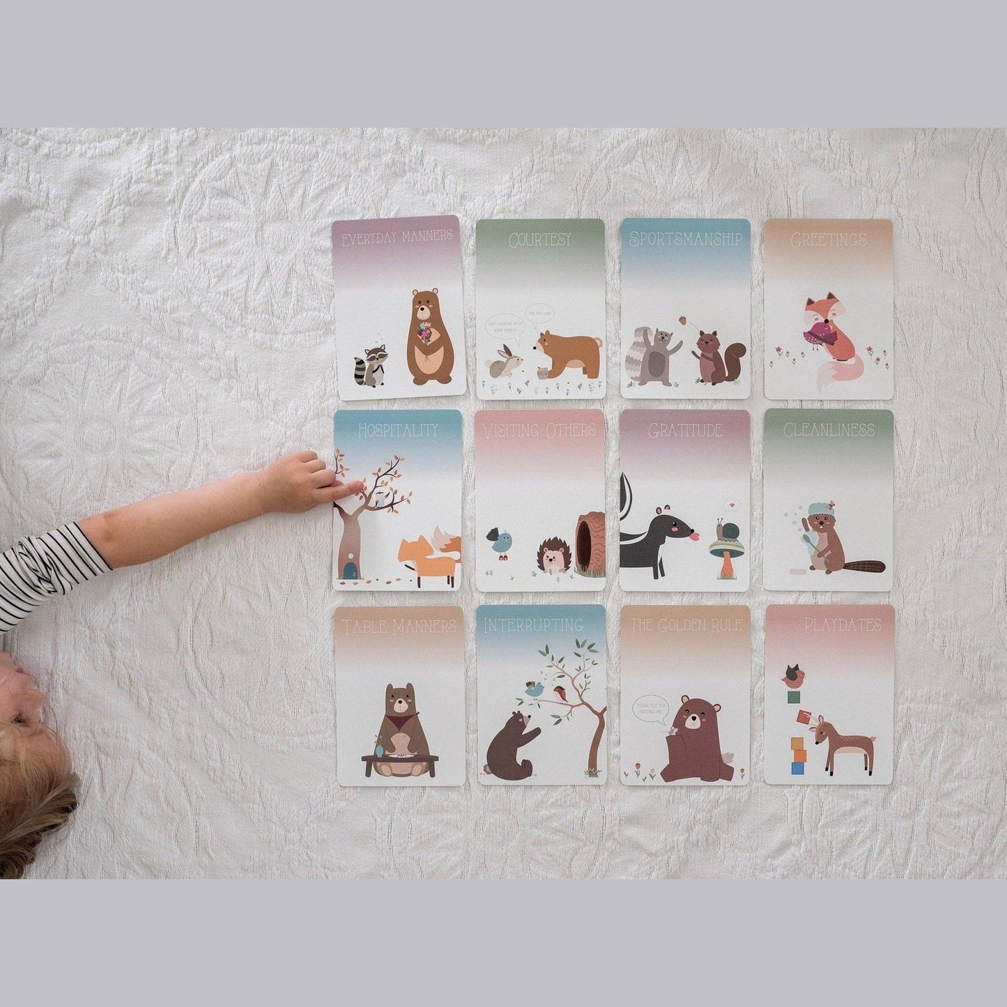 Manners Cards - For Kids