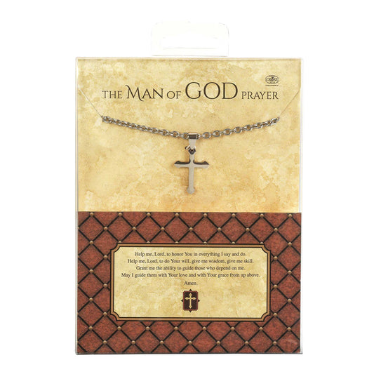 Man Of God Cross Stainless Steel