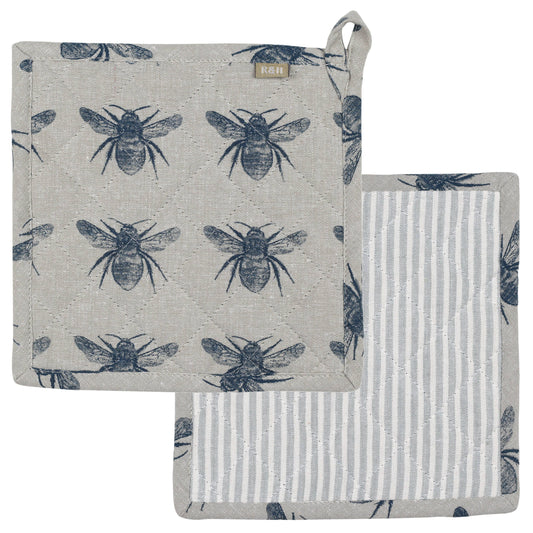 Prussian Blue - Honey Bee Trivet